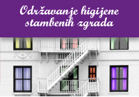 Održavanje higijene stambenih zgrada / ćišćenje stambenih zgrada